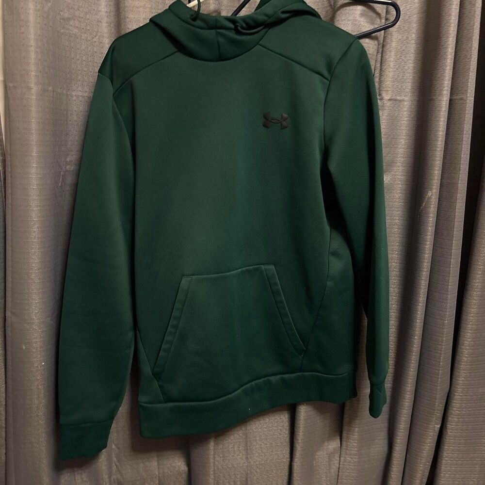 Under-armour Men's Green Hoodie